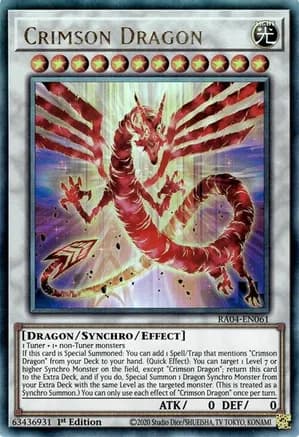 Crimson Dragon (PUR) — Quarter Century Stampede
