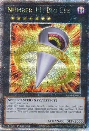 Number 11: Big Eye (Quarter Century Secret Rare) — Quarter Century Stampede