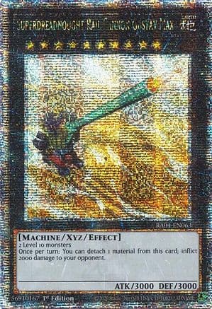 Superdreadnought Rail Cannon Gustav Max (Quarter Century Secret Rare) — Quarter Century Stampede