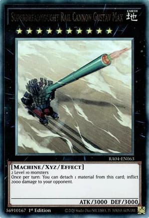 Superdreadnought Rail Cannon Gustav Max (PUR) — Quarter Century Stampede