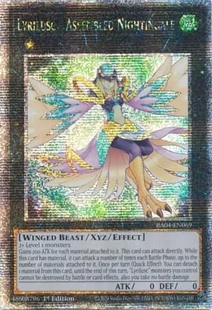 Lyrilusc - Assembled Nightingale (Quarter Century Secret Rare) — Quarter Century Stampede
