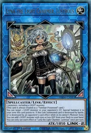 Lyna the Light Charmer, Lustrous (PUR) — Quarter Century Stampede