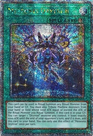 Meteonis Drytron (Quarter Century Secret Rare) — Quarter Century Stampede