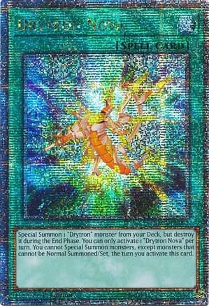 Drytron Nova (Quarter Century Secret Rare) — Quarter Century Stampede