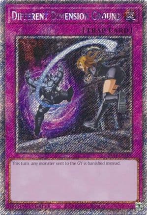 Different Dimension Ground (Platinum Secret Rare) — Quarter Century Stampede