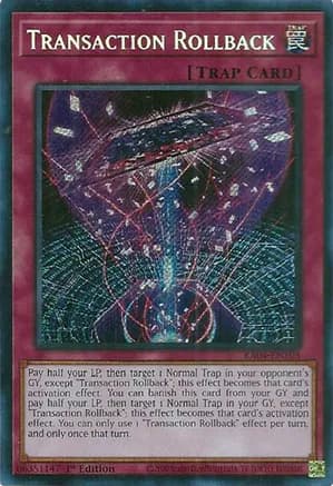 Transaction Rollback (Secret Rare) — Quarter Century Stampede