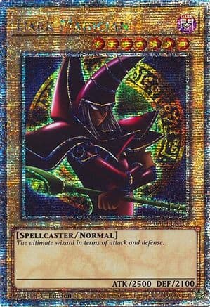 Dark Magician (Arkana) (Quarter Century Secret Rare) — Quarter Century Stampede