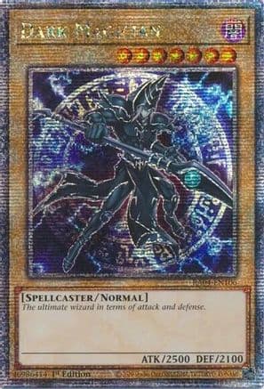 Dark Magician (7th Art) (Quarter Century Secret Rare) — Quarter Century Stampede