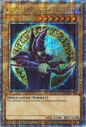 Dark Magician (9th Art) (Quarter Century Secret Rare) — Quarter Century Stampede