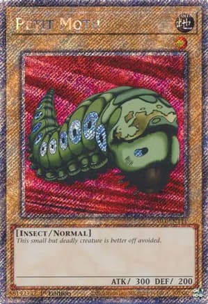 Petit Moth (Platinum Secret Rare) — Quarter Century Stampede