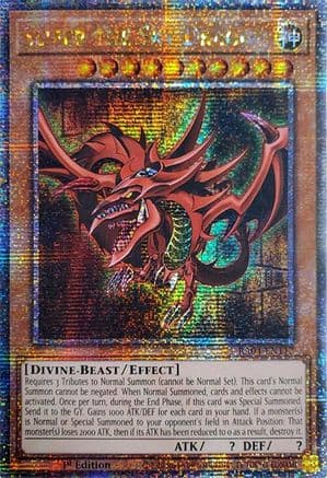 Slifer the Sky Dragon (Quarter Century Secret Rare) — Quarter Century Stampede