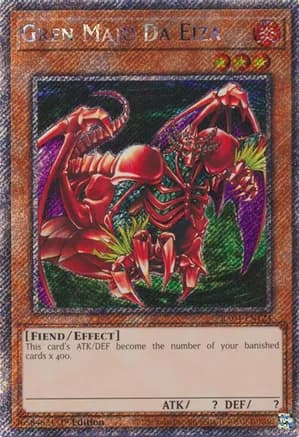 Gren Maju Da Eiza (Platinum Secret Rare) — Quarter Century Stampede