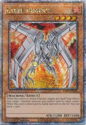 Cyber Phoenix (Quarter Century Secret Rare) — Quarter Century Stampede