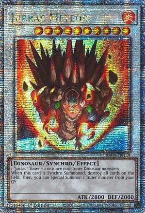 Jurrac Meteor (Quarter Century Secret Rare) — Quarter Century Stampede