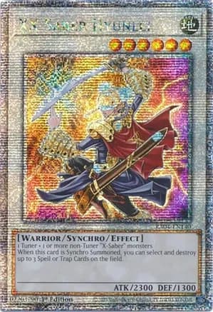 XX-Saber Hyunlei (Quarter Century Secret Rare) — Quarter Century Stampede