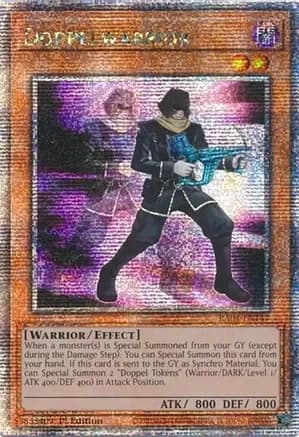 Doppelwarrior (Quarter Century Secret Rare) — Quarter Century Stampede