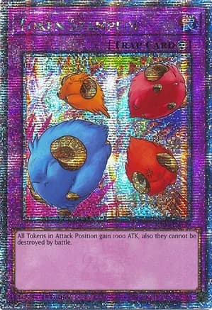 Token Stampede (Quarter Century Secret Rare) — Quarter Century Stampede