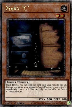 Maxx "C" (Quarter Century Secret Rare) — Quarter Century Stampede