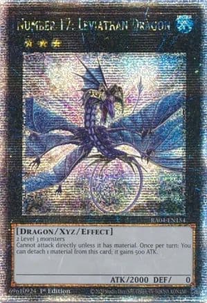 Number 17: Leviathan Dragon (Quarter Century Secret Rare) — Quarter Century Stampede