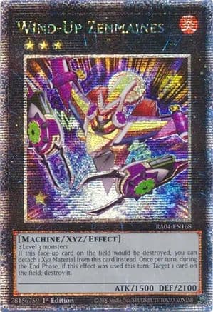 Wind-Up Zenmaines (Quarter Century Secret Rare) — Quarter Century Stampede