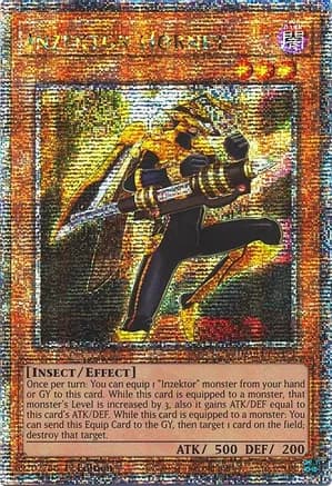Inzektor Hornet (Quarter Century Secret Rare) — Quarter Century Stampede