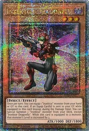 Inzektor Dragonfly (Quarter Century Secret Rare) — Quarter Century Stampede