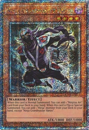 Ninja Grandmaster Hanzo (Quarter Century Secret Rare) — Quarter Century Stampede