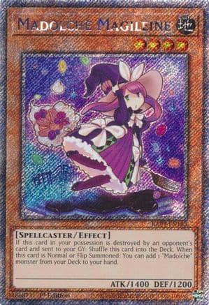 Madolche Magileine (Platinum Secret Rare) — Quarter Century Stampede