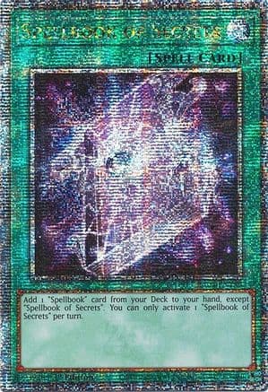 Spellbook of Secrets (Quarter Century Secret Rare) — Quarter Century Stampede