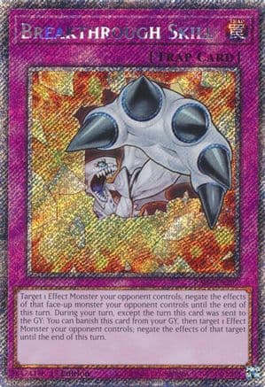 Breakthrough Skill (Platinum Secret Rare) — Quarter Century Stampede