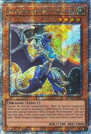 White Dragon Wyverburster (Quarter Century Secret Rare) — Quarter Century Stampede
