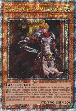 Noble Knight Medraut (Quarter Century Secret Rare) — Quarter Century Stampede