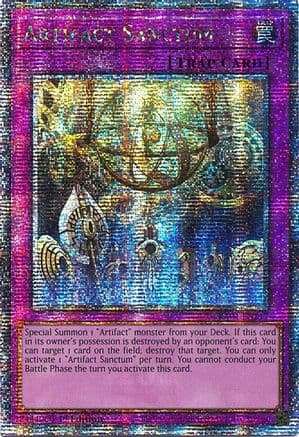 Artifact Sanctum (Quarter Century Secret Rare) — Quarter Century Stampede
