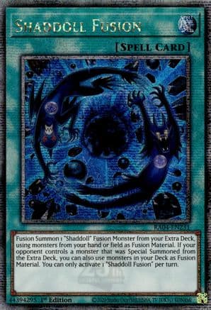 Shaddoll Fusion (Quarter Century Secret Rare) — Quarter Century Stampede
