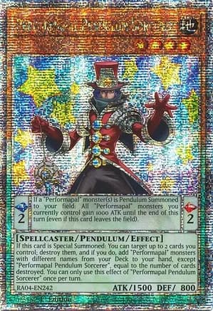 Performapal Pendulum Sorcerer (Quarter Century Secret Rare) — Quarter Century Stampede