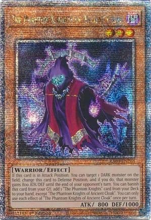 The Phantom Knights of Ancient Cloak (Quarter Century Secret Rare) — Quarter Century Stampede