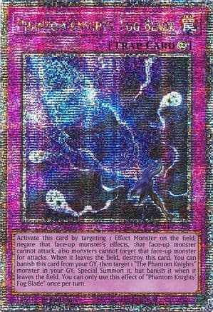 Phantom Knights' Fog Blade (Quarter Century Secret Rare) — Quarter Century Stampede