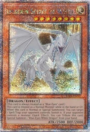 Dragon Spirit of White (Quarter Century Secret Rare) — Quarter Century Stampede
