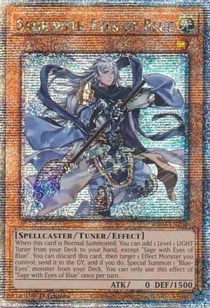 Sage with Eyes of Blue (Quarter Century Secret Rare) — Quarter Century Stampede