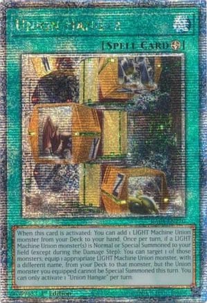 Union Hangar (Quarter Century Secret Rare) — Quarter Century Stampede
