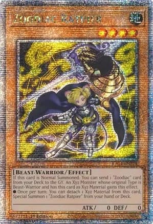 Zoodiac Ratpier (Quarter Century Secret Rare) — Quarter Century Stampede