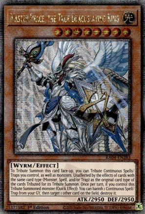 Master Peace, the True Dracoslaying King (Quarter Century Secret Rare) — Quarter Century Stampede