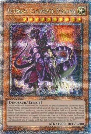 Ultimate Conductor Tyranno (Quarter Century Secret Rare) — Quarter Century Stampede