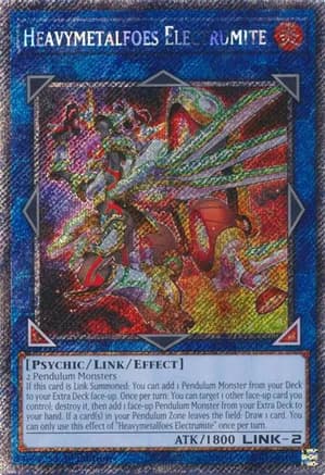Heavymetalfoes Electrumite (Platinum Secret Rare) — Quarter Century Stampede