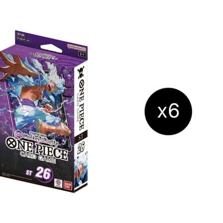 Starter Deck 26: PURPLE/BLACK Monkey.D.Luffy Display — Starter Deck 26: PURPLE/BLACK Monkey.D.Luffy
