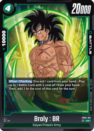 Broly : BR - FB06-061 — Rivals Clash
