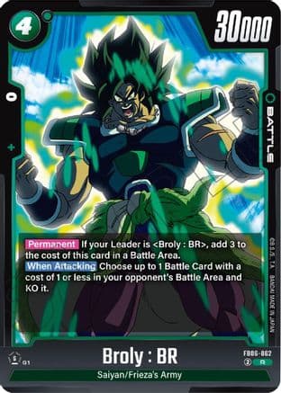 Broly : BR - FB06-062 — Rivals Clash