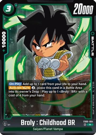 Broly : Childhood BR — Rivals Clash