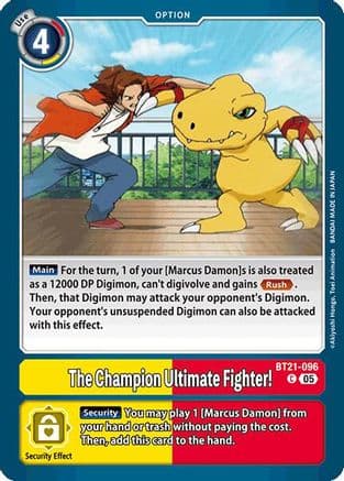 The Champion Ultimate Fighter! — World Convergence