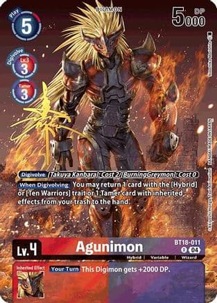 Agunimon (Rare Pull) — World Convergence